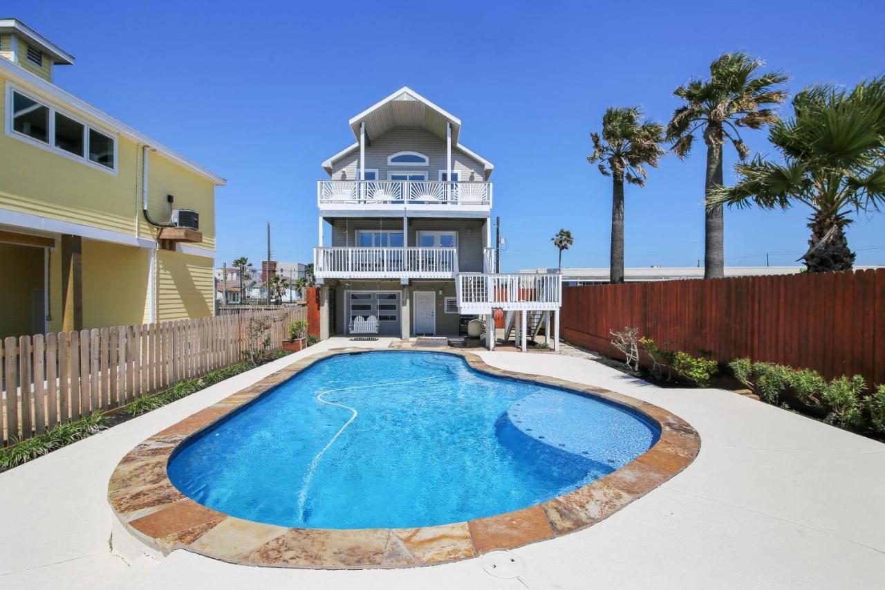 Villa Pool Days And Dock Nights Galveston Esterno foto
